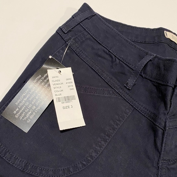 NWT PacSun Bullhead super stretch skinny jeggings Navy Size 3 - Picture 3 of 14